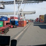 Container Verladung