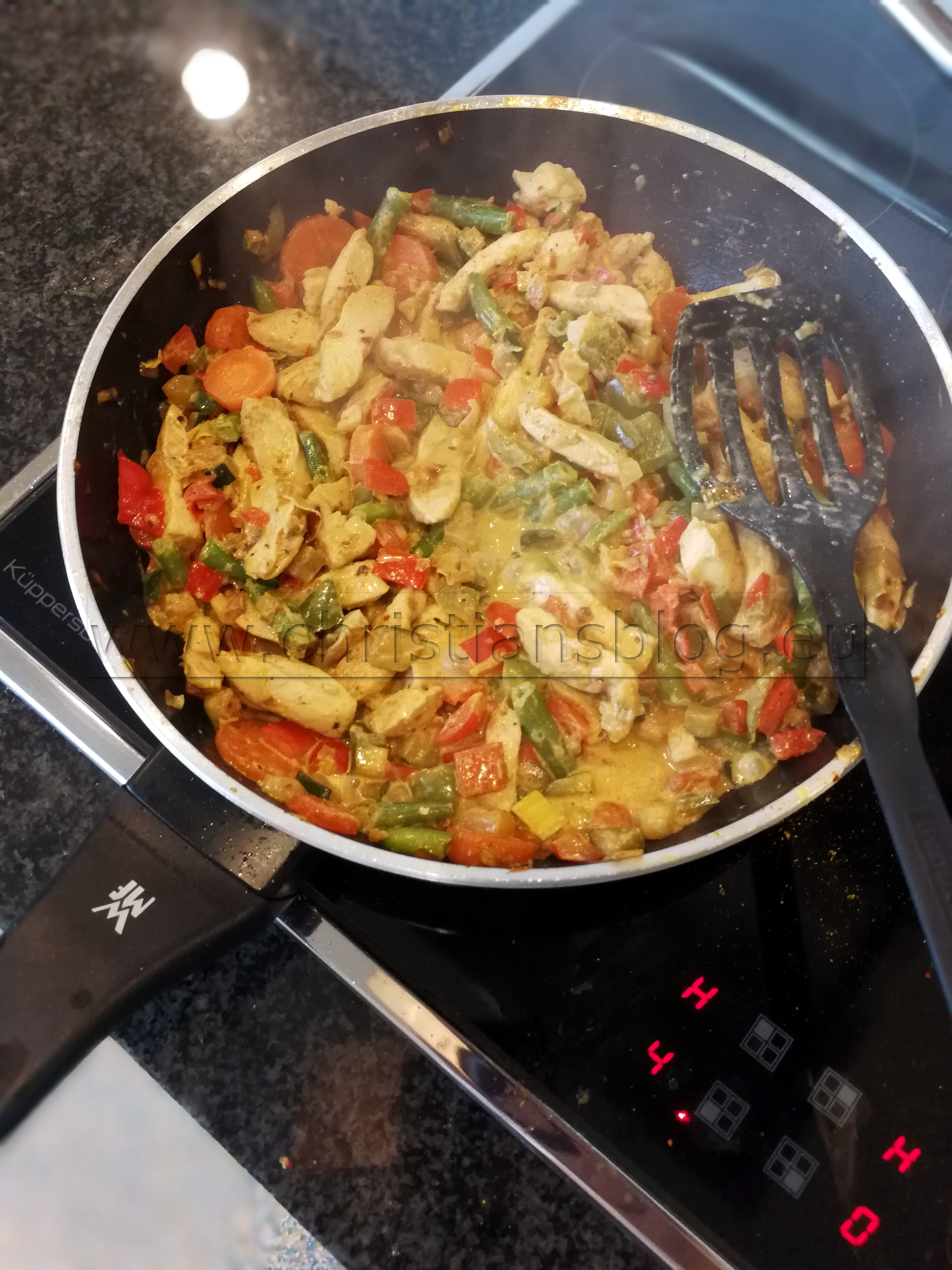 Gemüse-Hähnchen-Curry