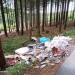 Illegale Müllentsorgung im Wald