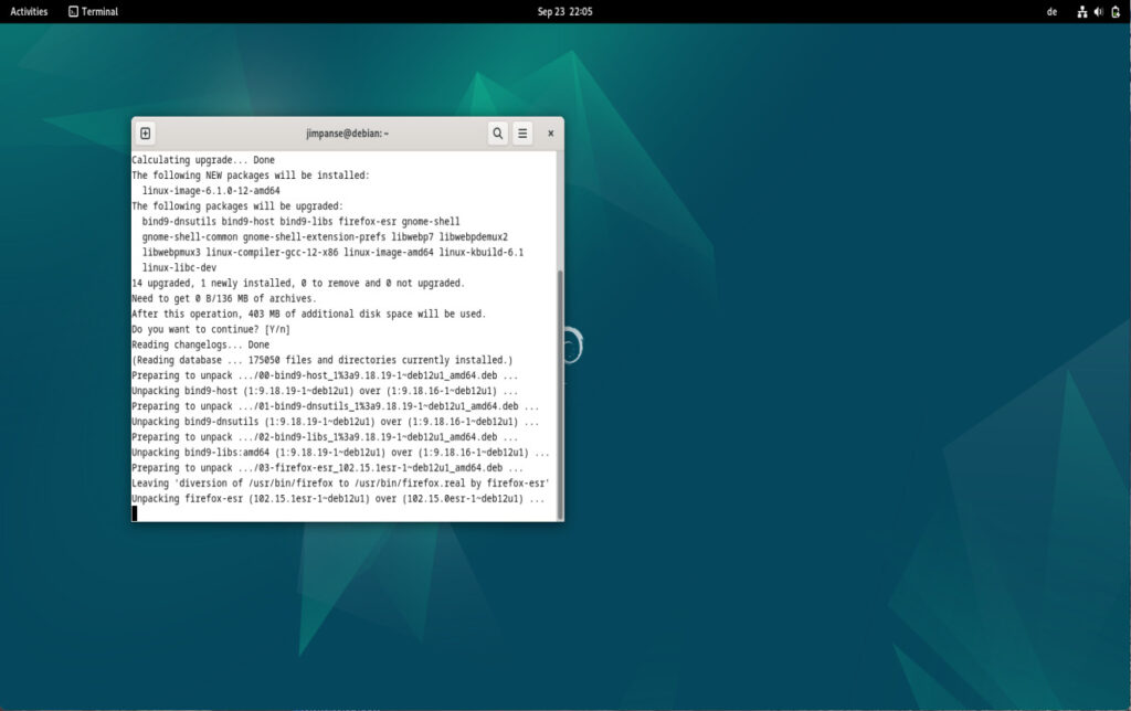 Debian Gnome Desktop